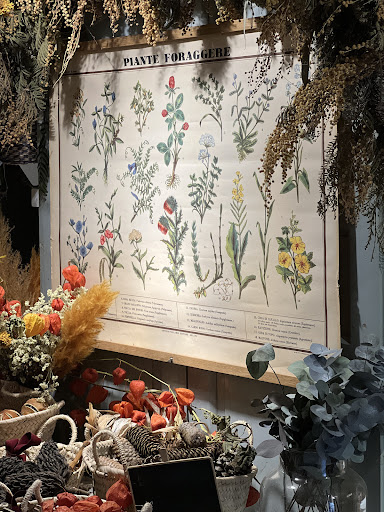 Harvest Wood And Flowers