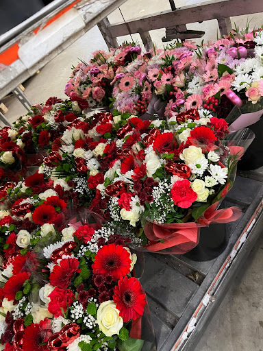Floristería Rosa Cuadrado Copo