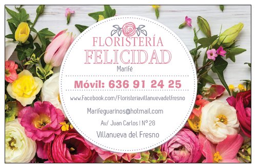 Floristería Felicidad (Marifé)